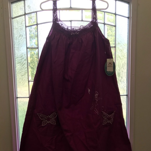 NWT Disney Fairies Purple Girls Dress - Picture 5 of 5